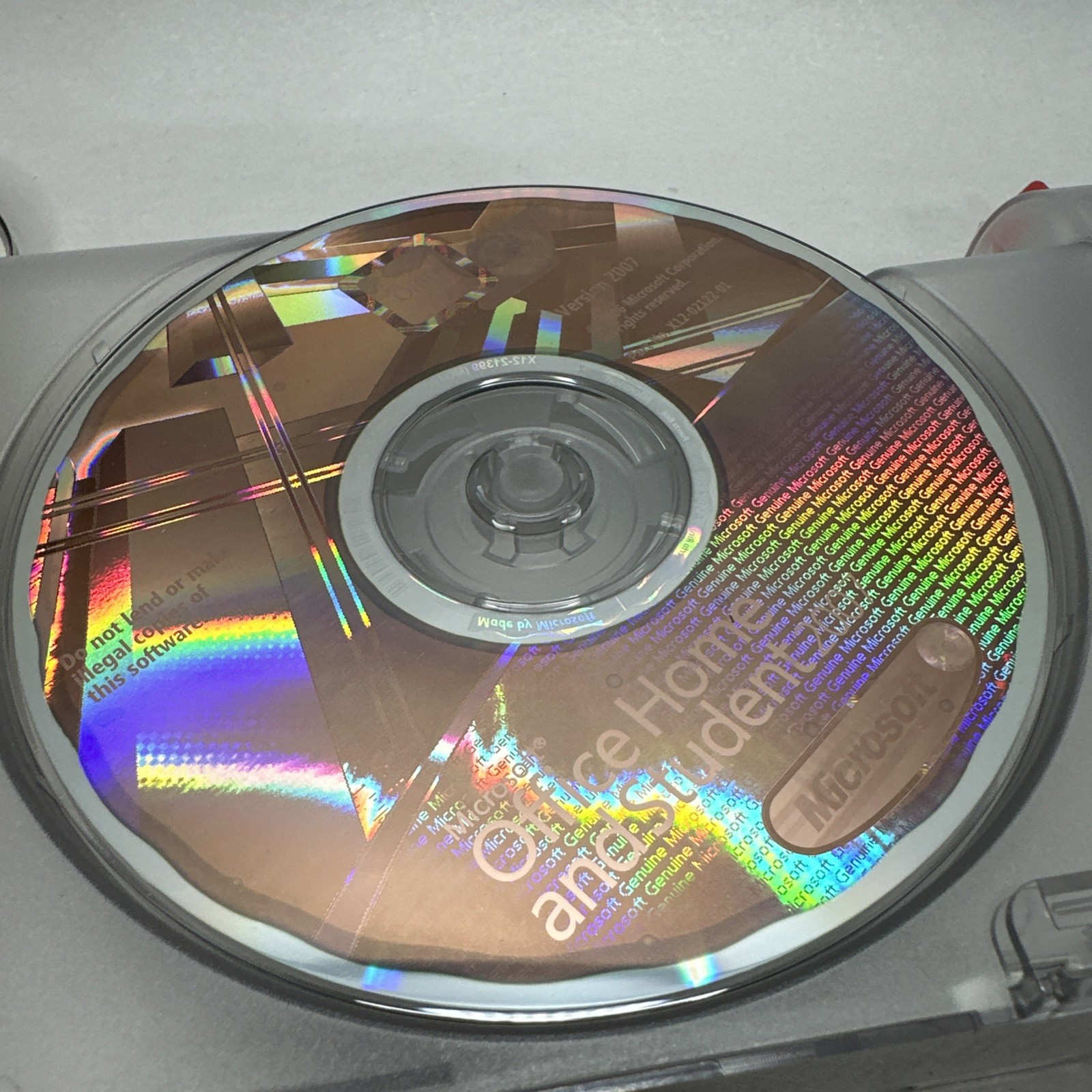 Microsoft Office Home and Student 2007 w/ Product Key Preowned Disk & Box