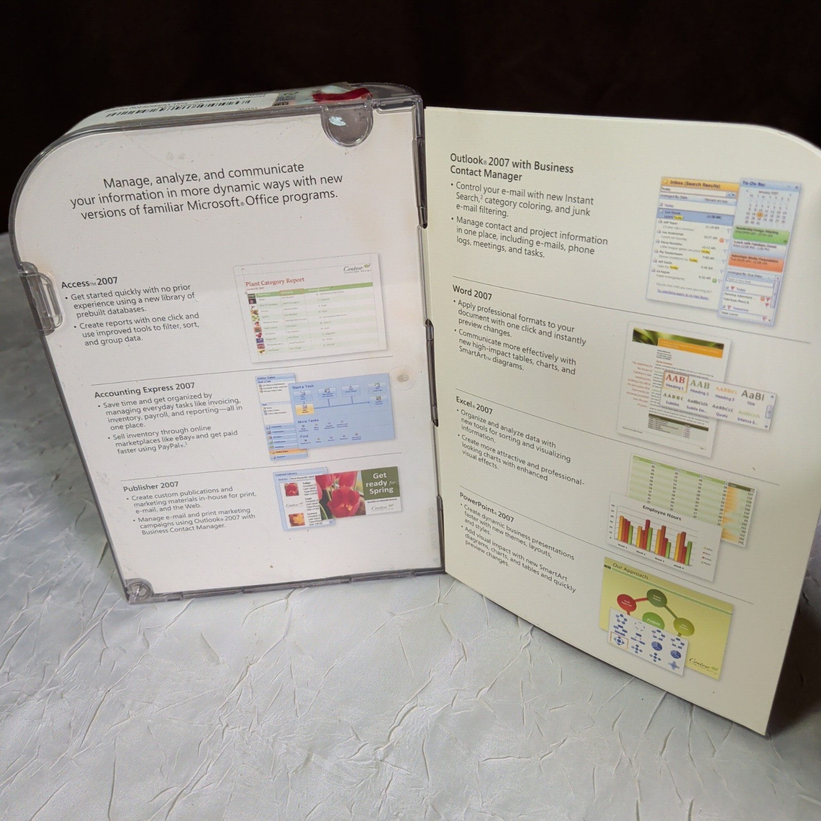Microsoft Office 2007 Professional Full English Retail Version w/ Product Key