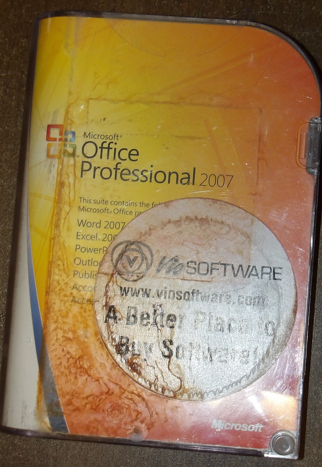 Microsoft Outlook 2007 still in factory sealed Free Shipping