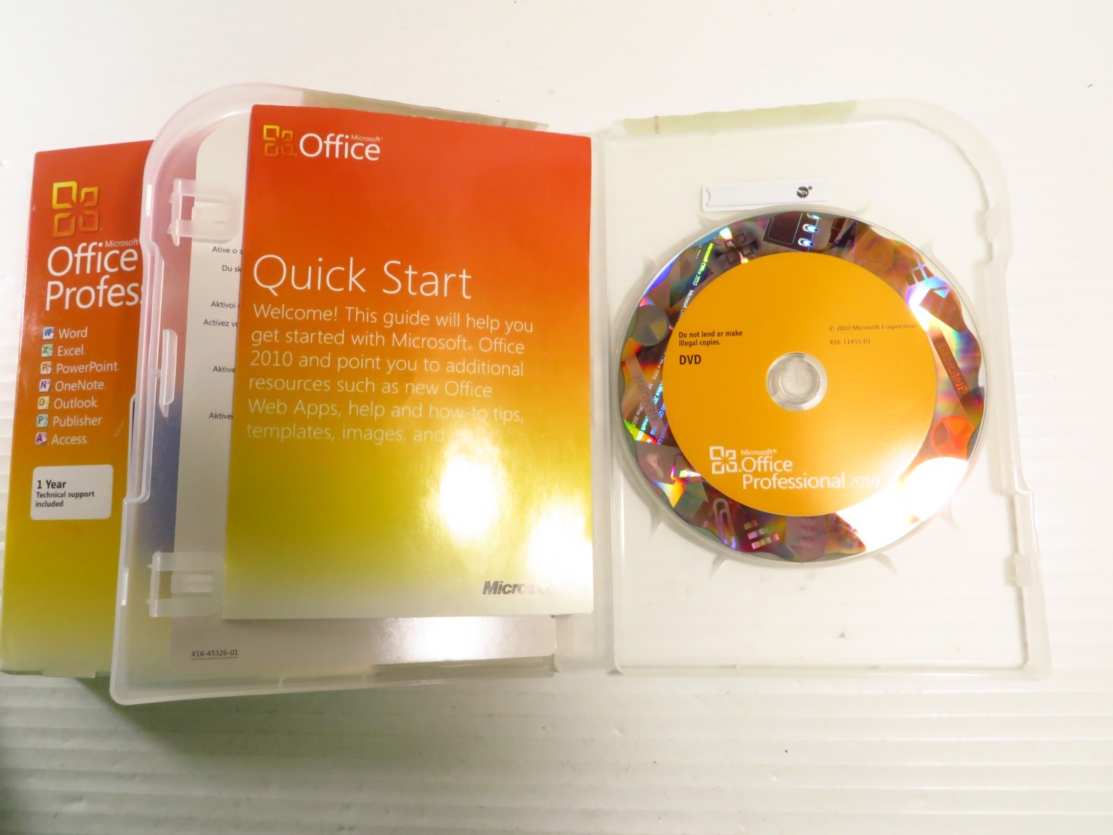 Microsoft Office 2010 Professional For 2 PCs Full English Retail Box Version