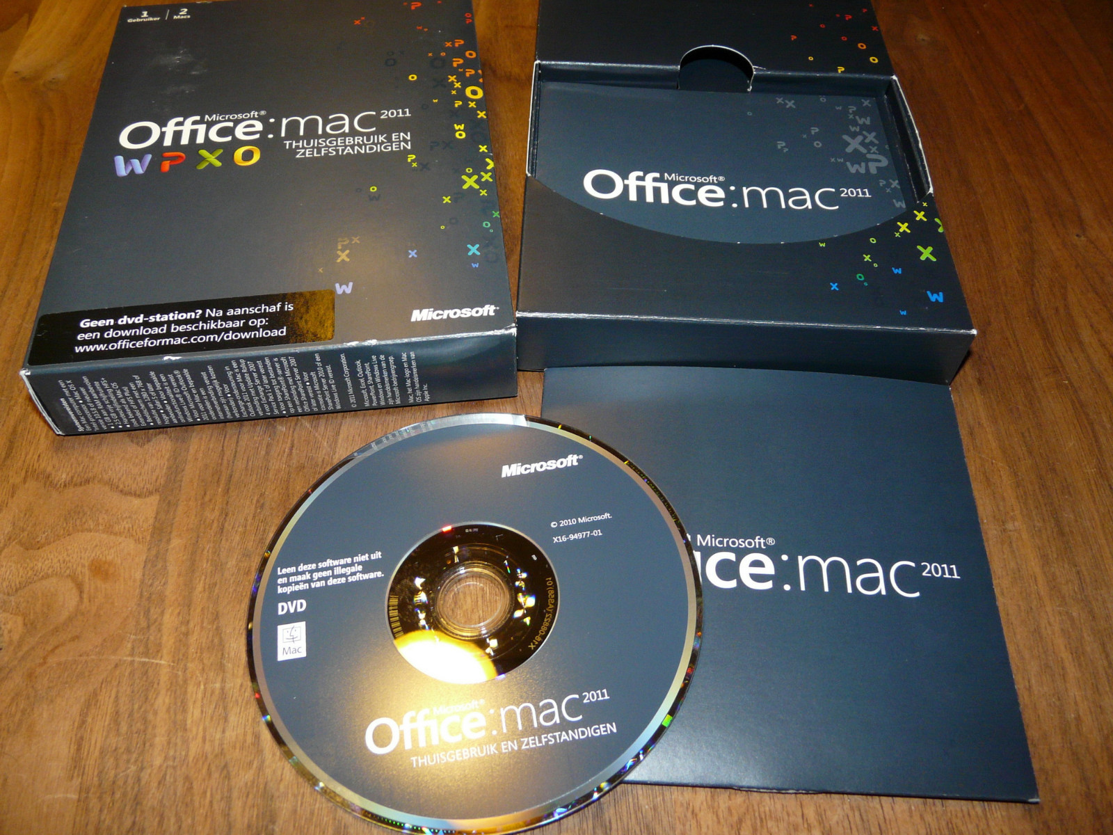 Microsoft Office Mac 2011 2-Liz. Home & Business Dutch Full Version dutch
