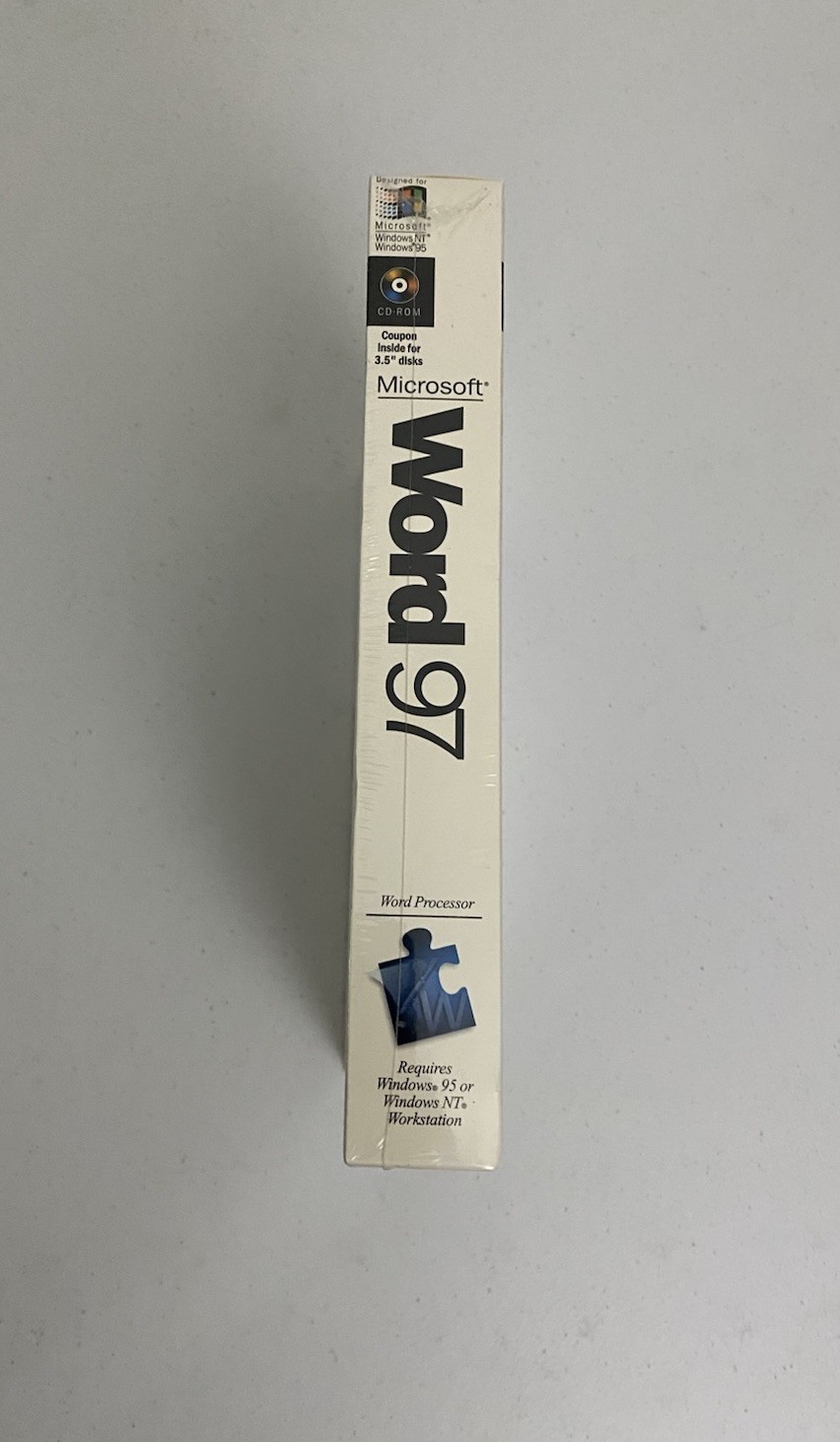 Microsoft Word 97 PC CD Legacy Software For Windows 95 / 98 NEW Big Box Sealed