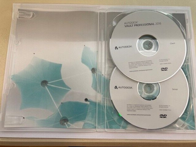 Genuine Autodesk Vault Professional 2016 – Recovery Media