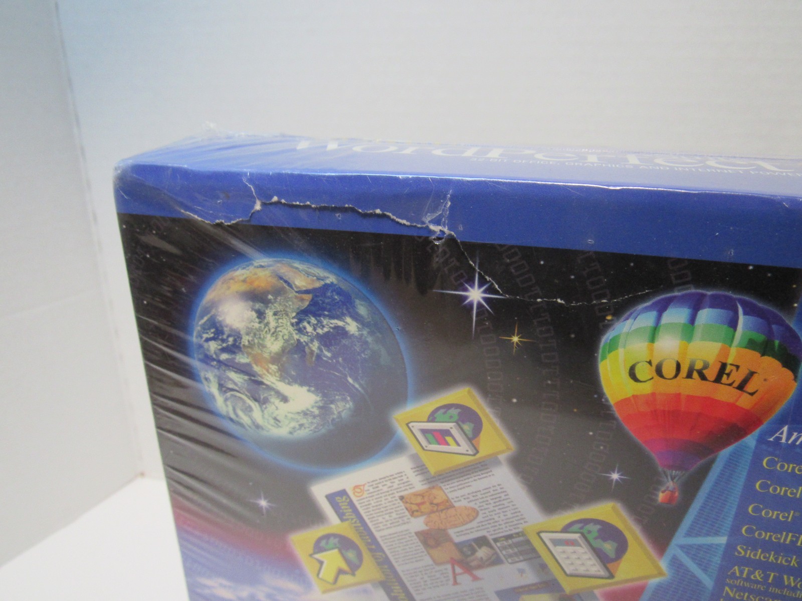 Corel WordPerfect Suite 7 CD-ROM Windows 95 NEW Sealed Vintage Office Software