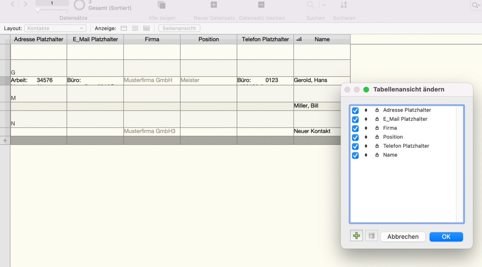 Address Data Management Customer Management Software Apple Mac macOS Windows CRM