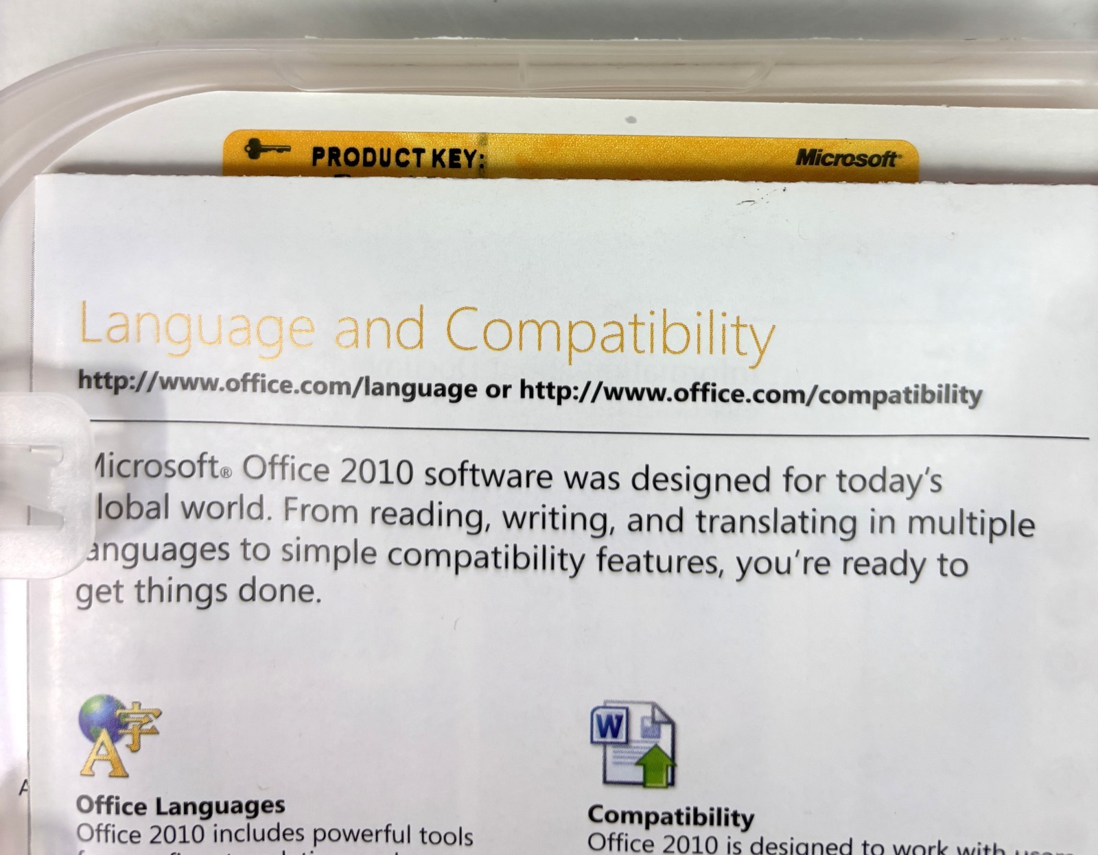 Microsoft Office 2010 Home and Student Family Pack For 3 PCs With Product Key
