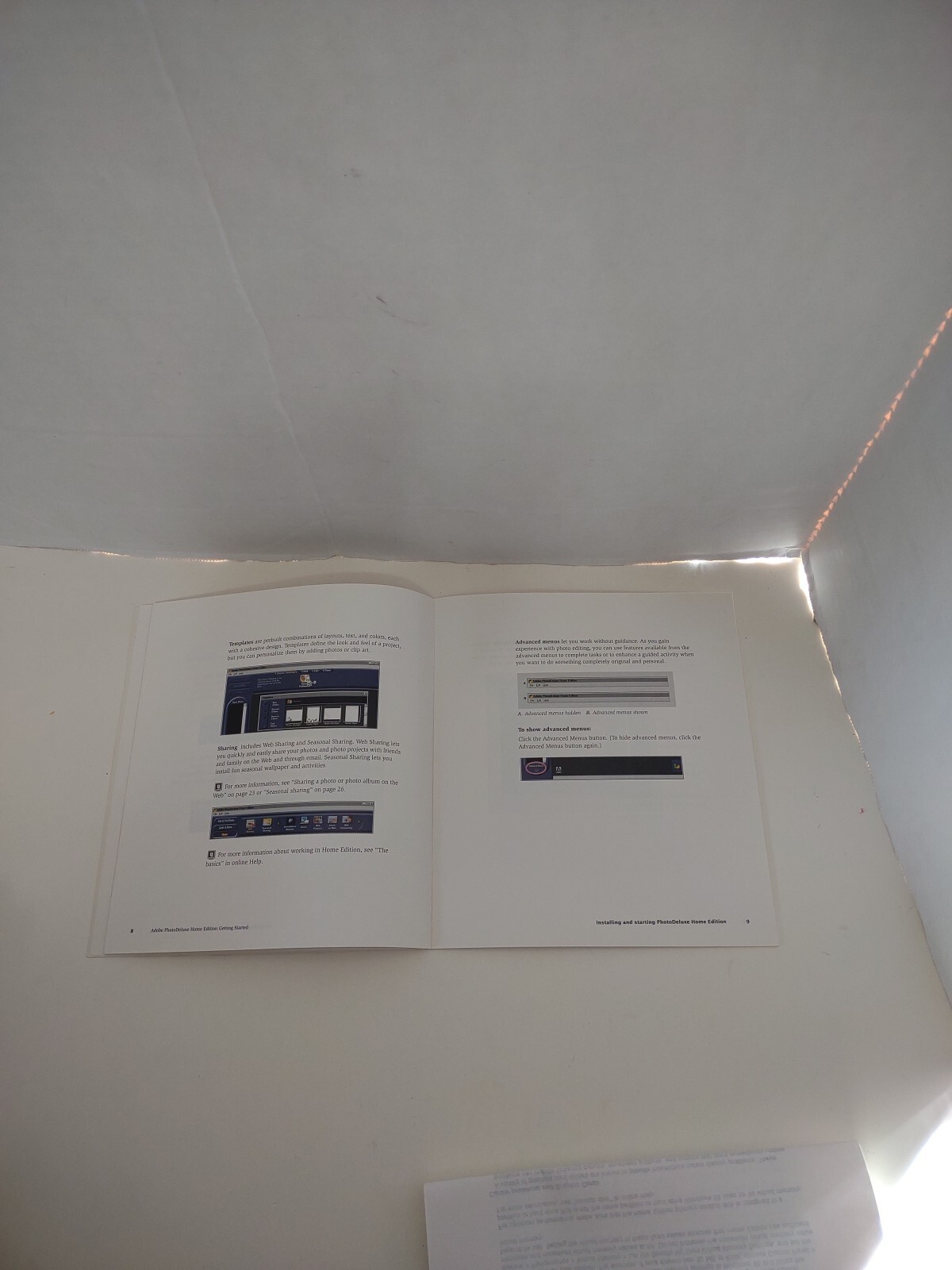 Vintage 1999 Adobe Photo Deluxe Home Edition 4.0 BOOK ONLY Getting Started