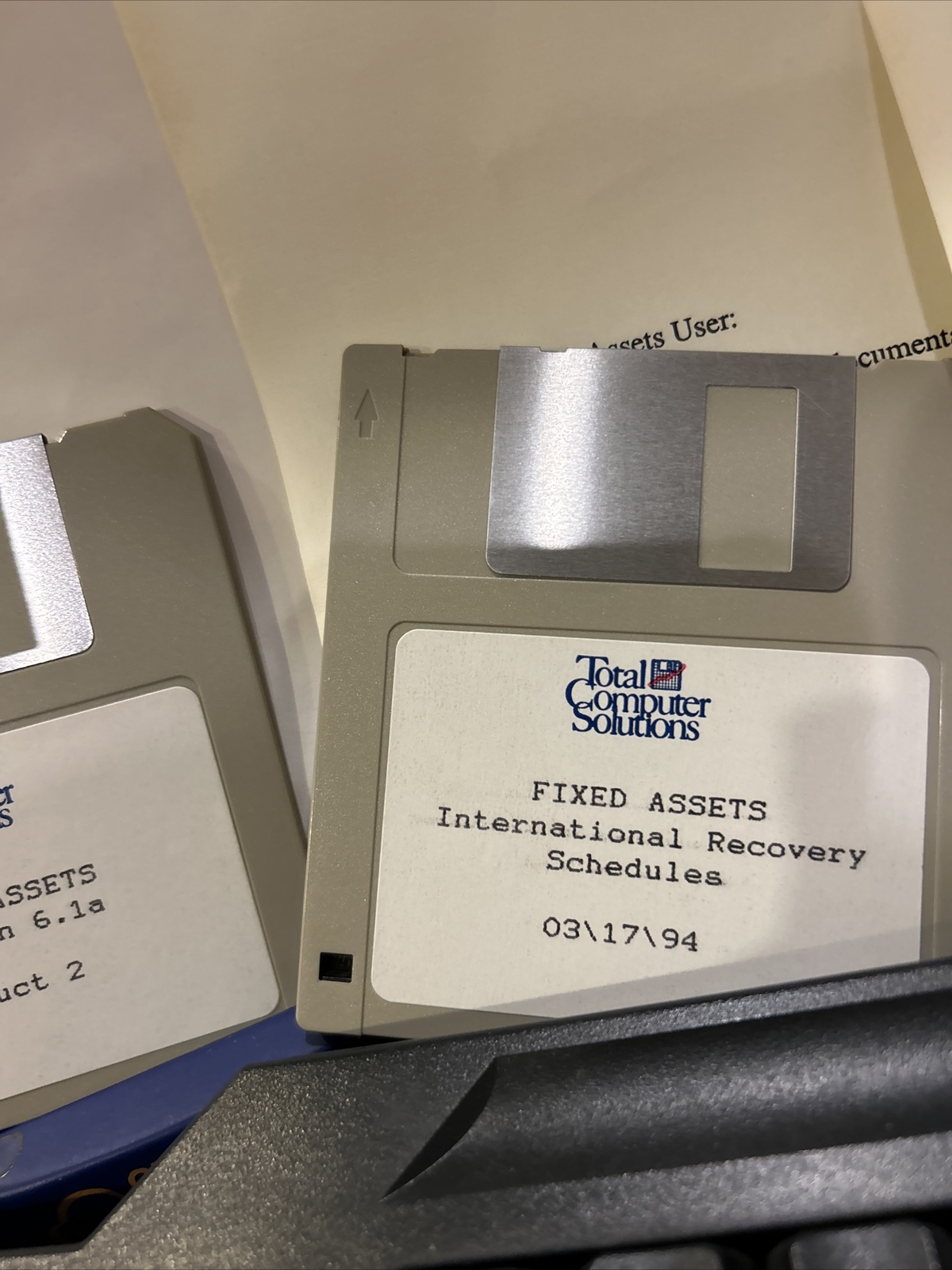 UNUSED BRAND NEW Accpac Plus Accounting Fixed Assets. 6.1A. Disks and Docs.