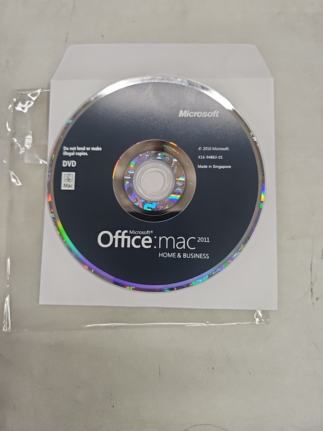 Microsoft Office for Mac Home and Business 2011 Single User With Product Key