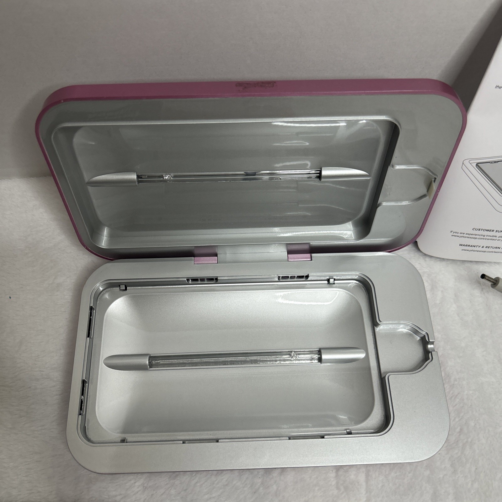 PhoneSoap UV Phone Sanitizer + WinCleaner Digital Cleaner Software Key + USB Key