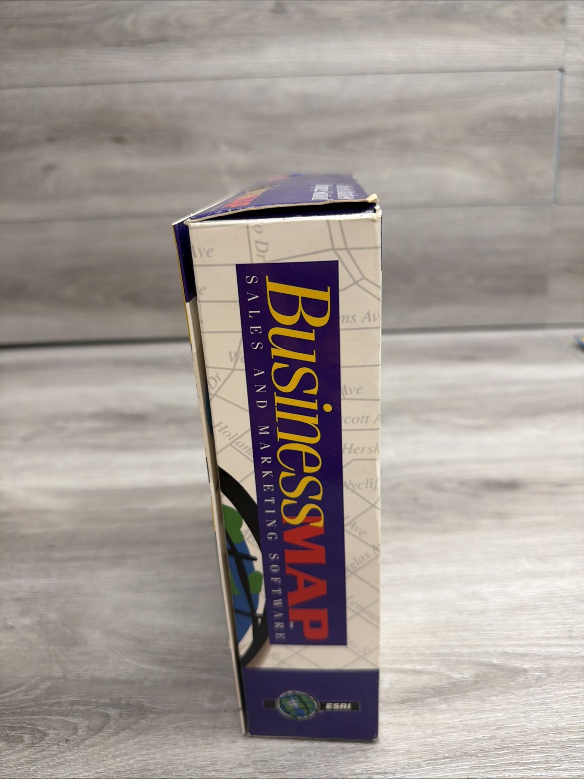 Vintage Business Map Sales and Marketing Software Windows 95 & 3.1