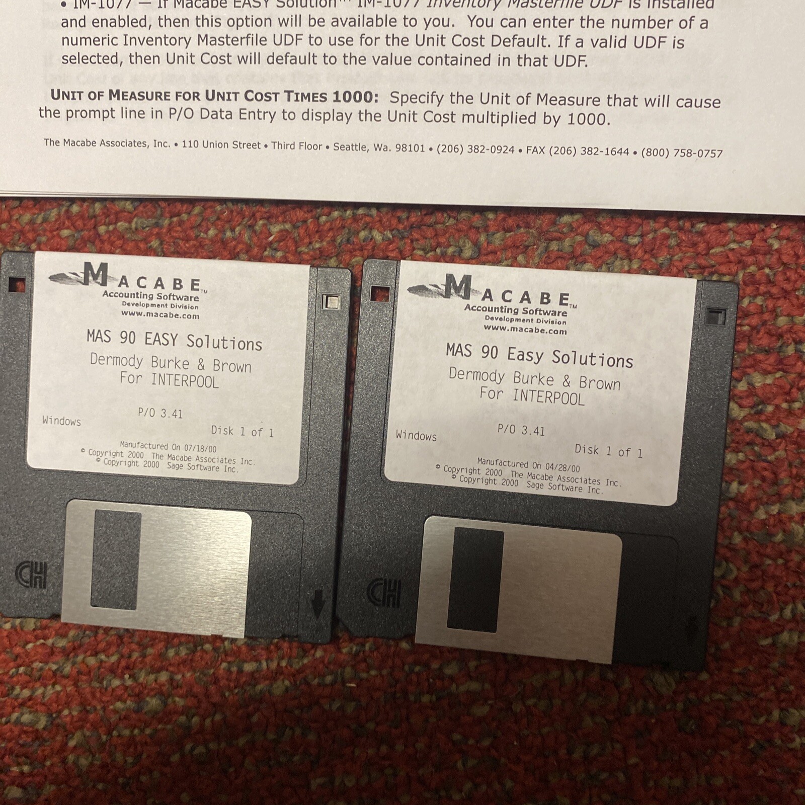 Mas 90 Easy Solutions Dermody Burke And Brown For Interpol 3.5 Inch Floppy