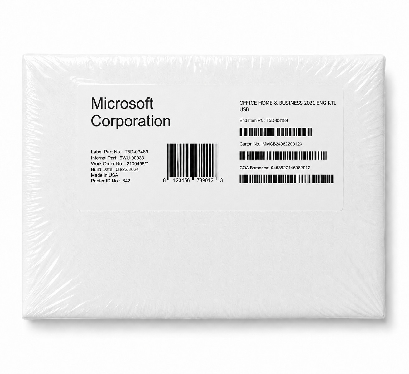 Microsoft Office Home & Business 2021 for Windows/Mac – Brand New Retail Package