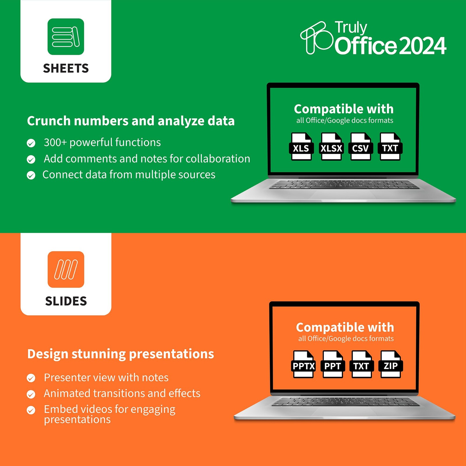 TrulyOffice Truly Max Personal License for Windows | 1-year Subscription | 3…