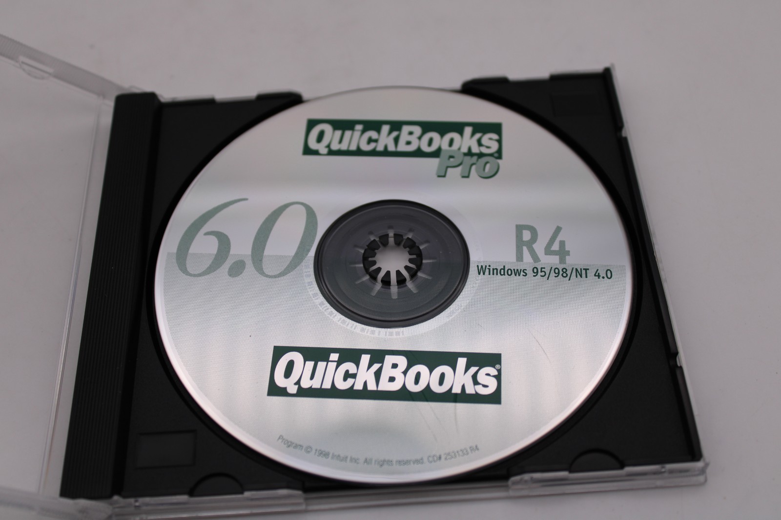 Quickbooks 6.0 1998 Version 6.0 +Code Windows 95/98 Quicken Software Books Lot