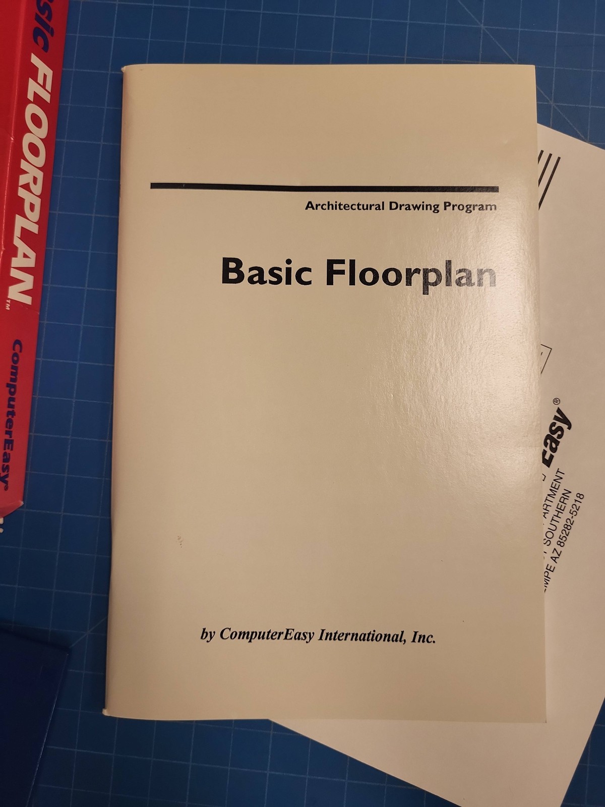 Vintage 1993 Basic Floorplan Architectural Drawing Program IBM PC DOS 3.5″ Disk
