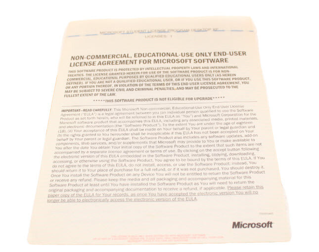 Microsoft Office XP Standard for Students and Teachers v2002 for Windows w/Key