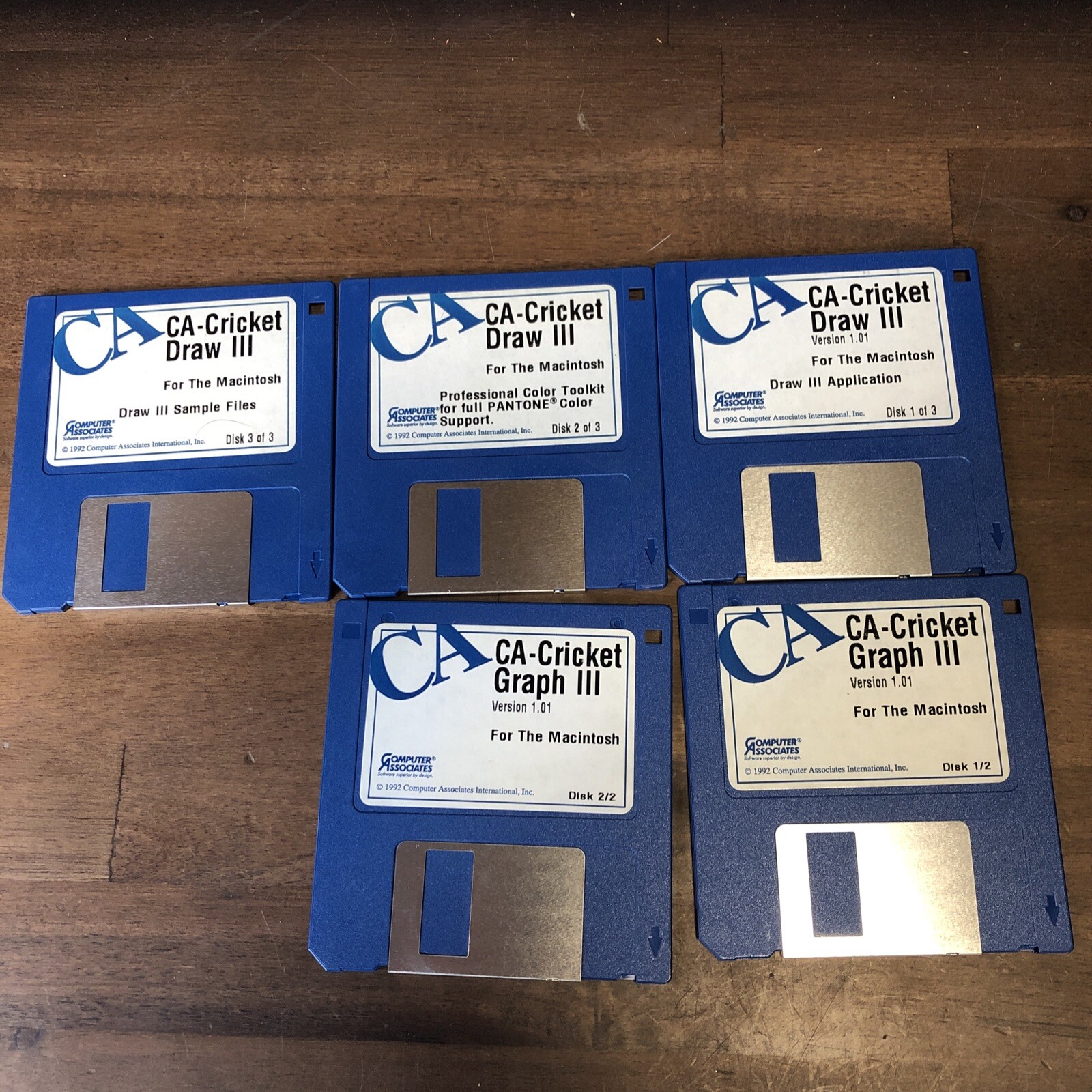 Vintage Computer Associates CA Grpah Cricket 1.01 For Macintosh