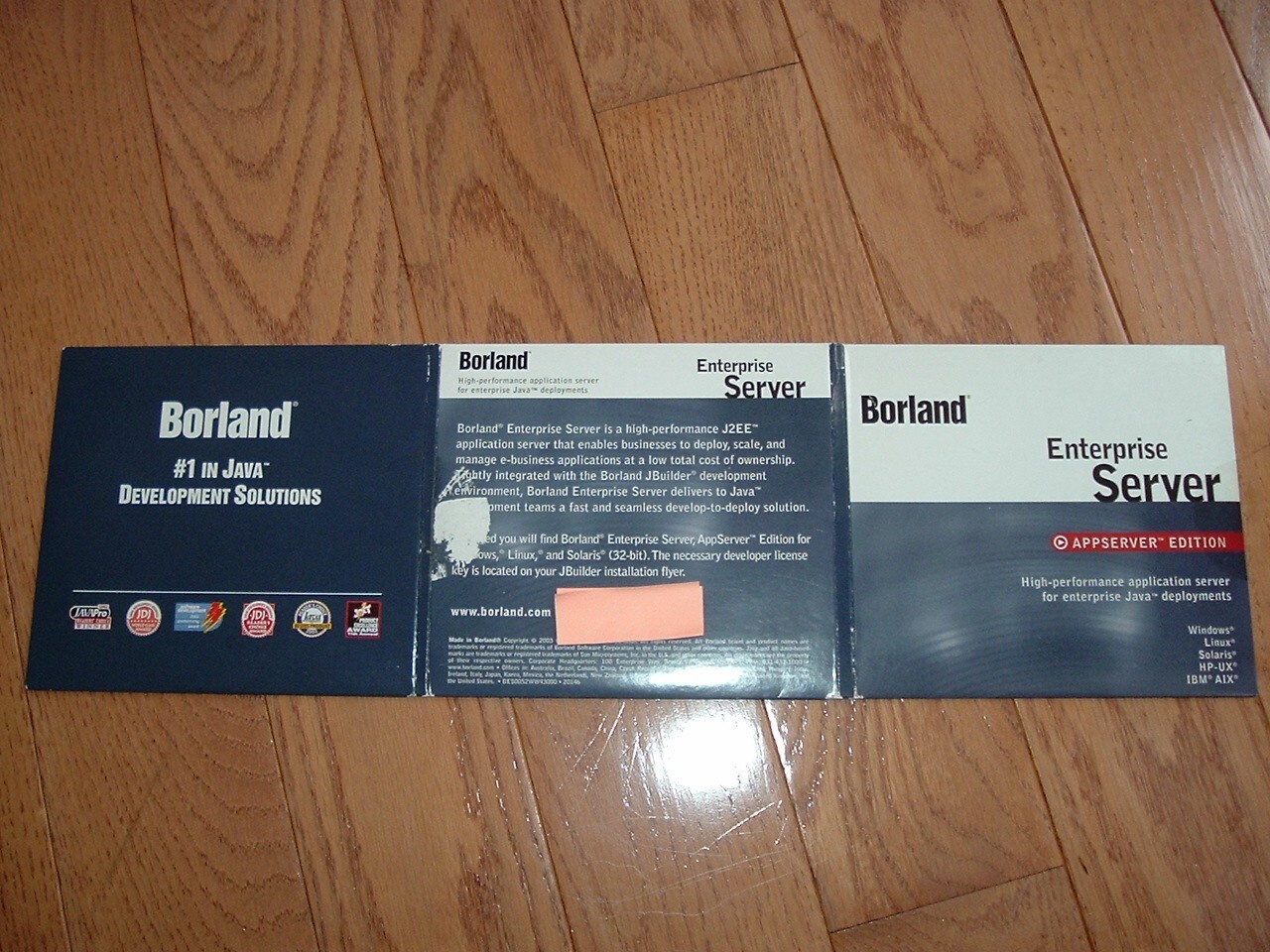 Borland Enterprise Server Appserver ed. for Windows,Linux,Solaris,HP-UX,IBM AIX