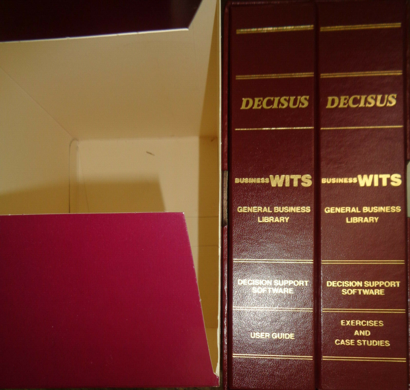 BUSINESS WITS, by Decisus (a Xerox company) – plus 3 extra modules 1990 Pristine