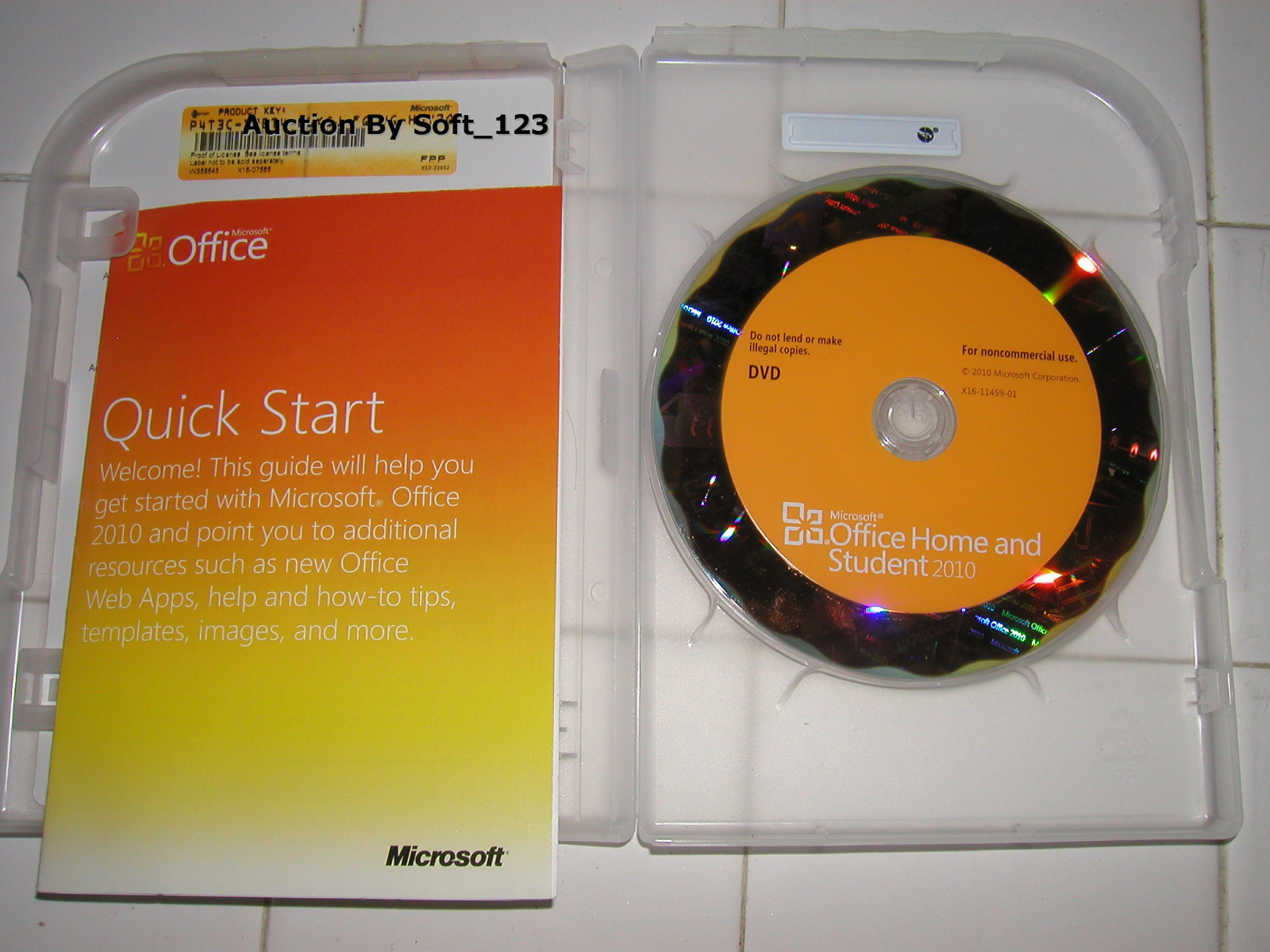 Microsoft MS Office 2010 Home and Student Family Pack For 3PCs x3 =RETAIL BOX=