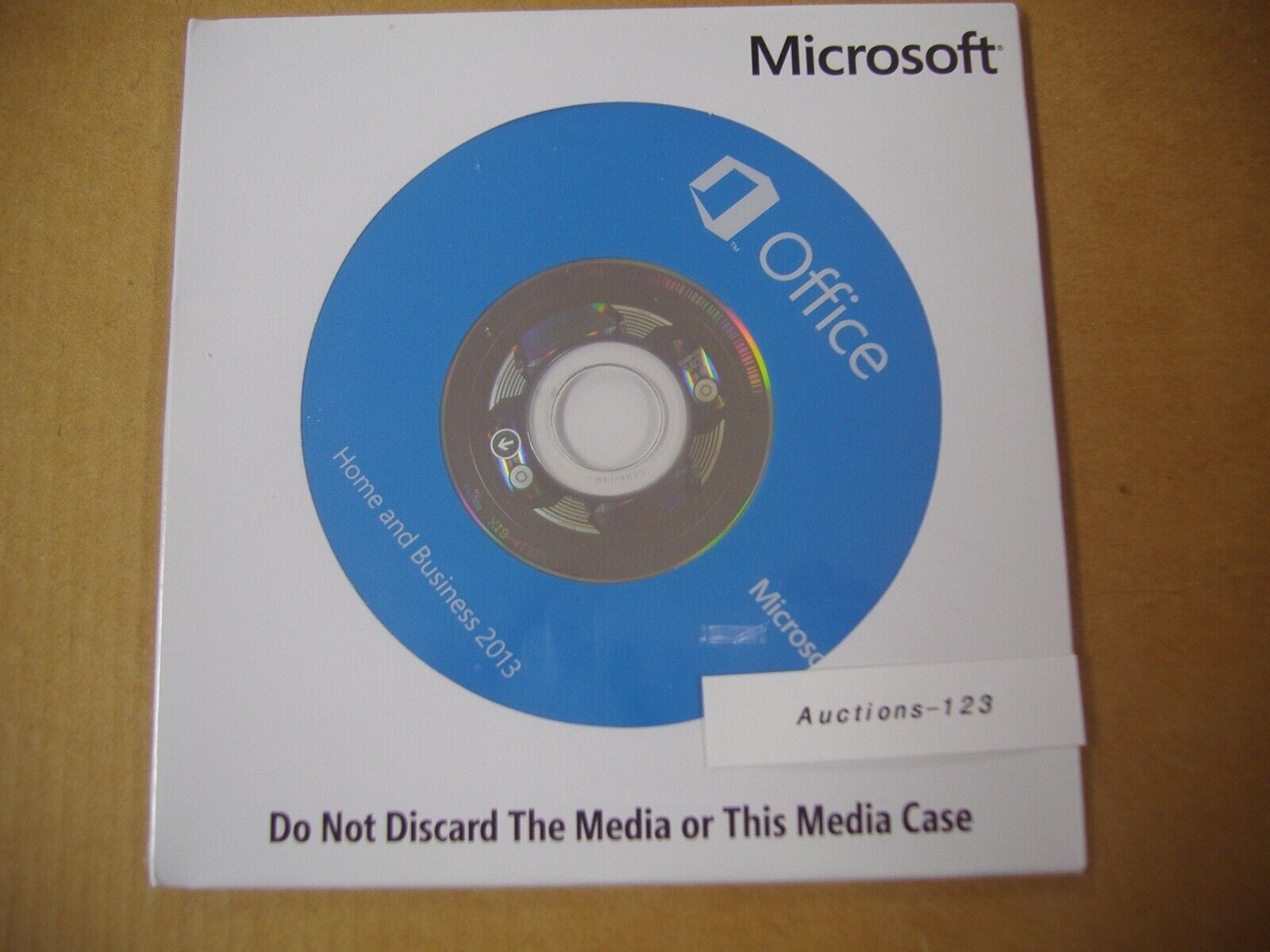 MS Microsoft Office 2013 Home and Business Full English DVD Version =NEW SEALED=