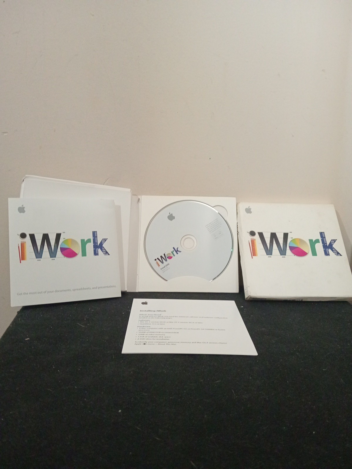 Apple iWork RETAIL V9.0.3 P/N: MB942Z/A