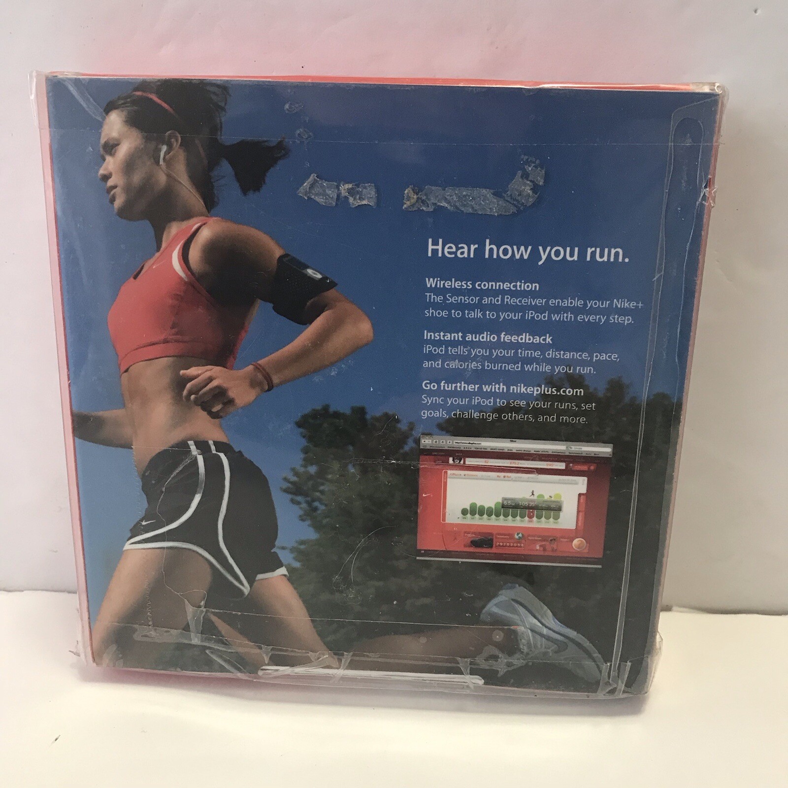 New Nike + iPod Apple Sport Kit Wireless Running Shoe Sensor MA692LL/F Sealed