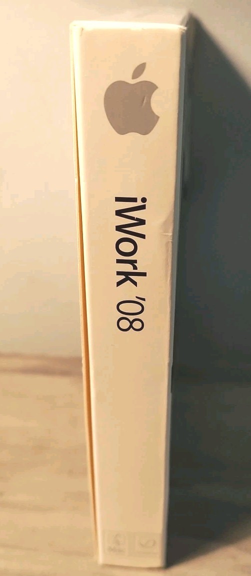 Apple iWork 08 For Mac, Excellent Condition, See Photos