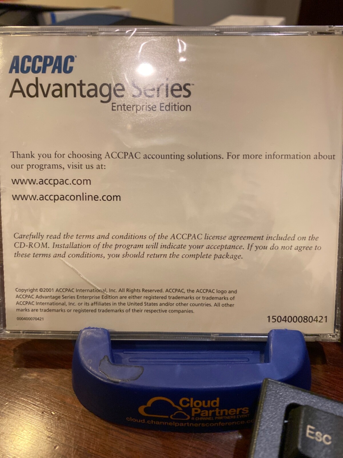 NEW SEALED ACCPAC Advantage Series Enterprise Edition Version 4.2A 30-Day Trial