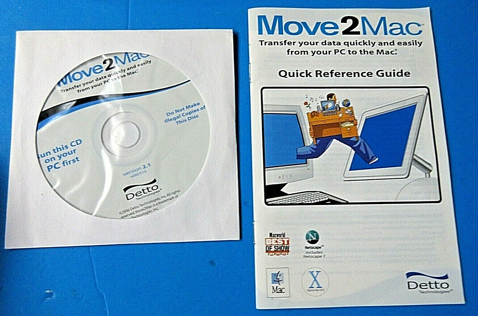 Move2Mac Macintosh PC Transfer Data Quickly from PC to MAC