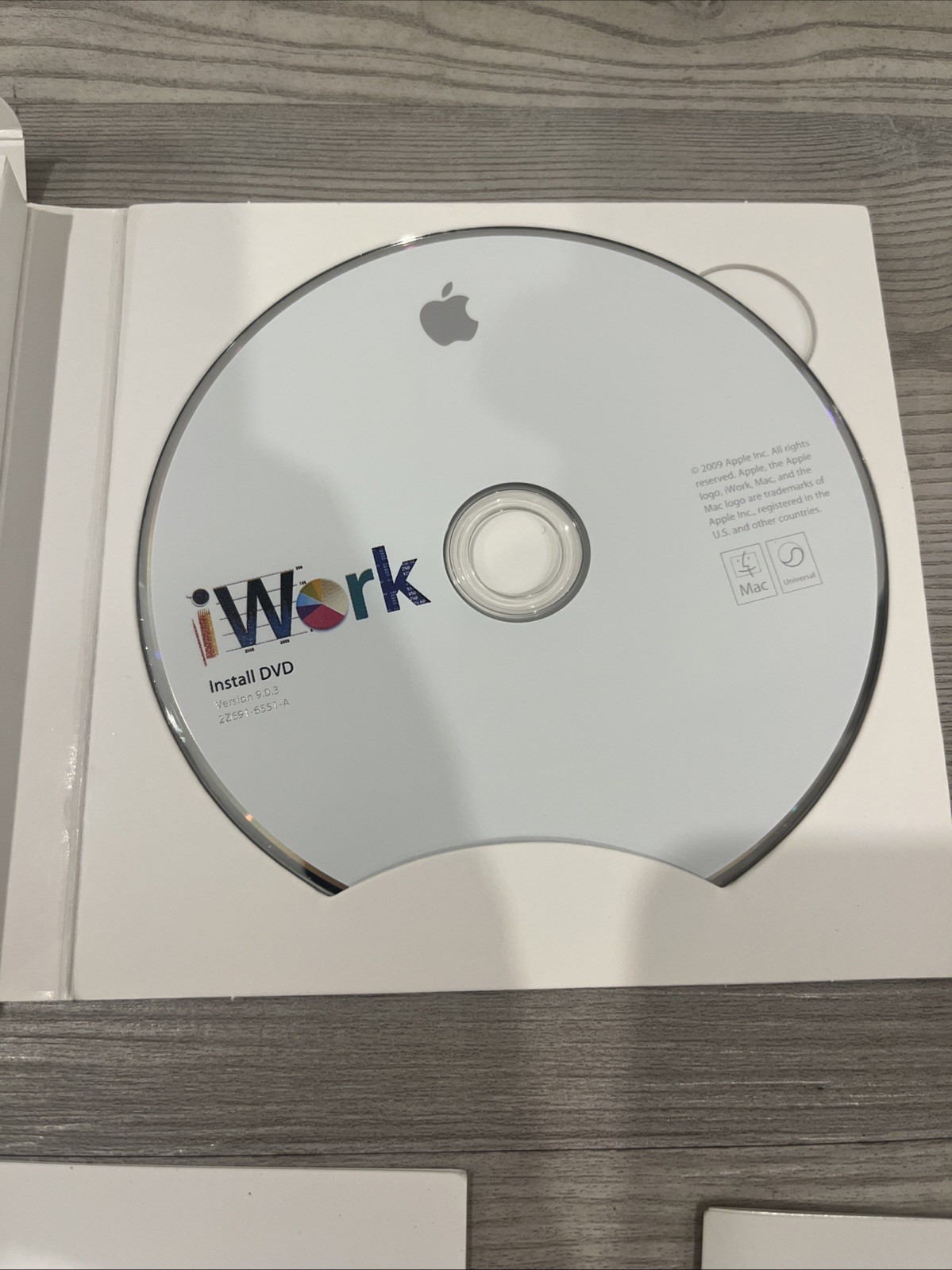 Apple iWork ’09 (Retail) (1 User/s) Pages Numbers Keynote for Mac MB942Z/A