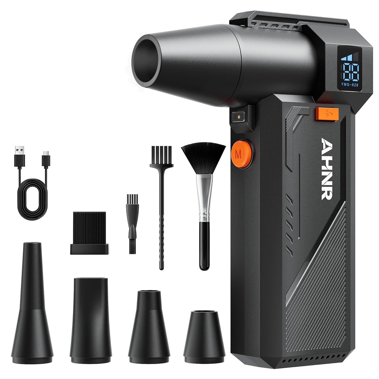 Ahnr Compressed Air Duster 160000Rpm Powerful Electric Air Duster Blower