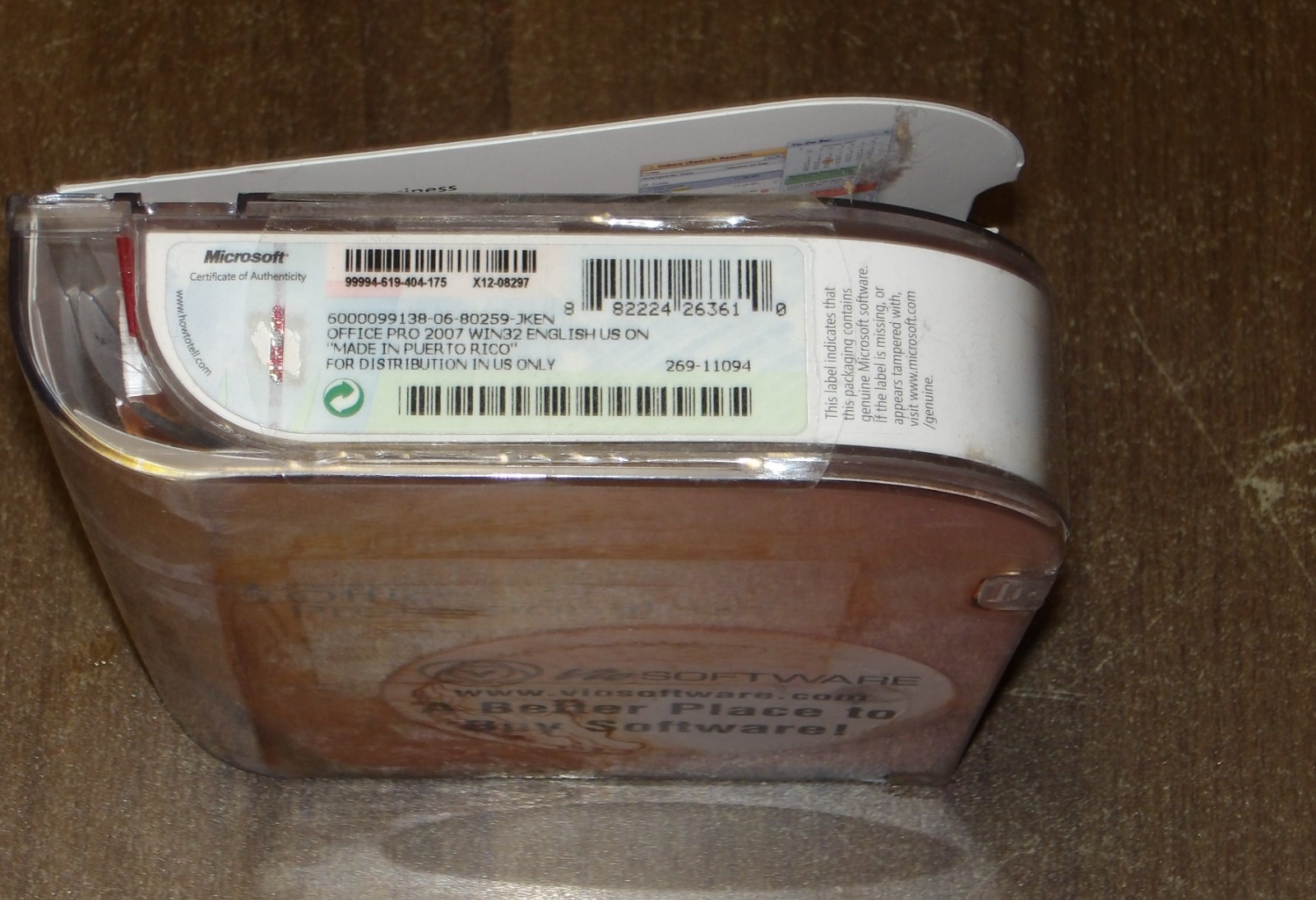 Microsoft Outlook 2007 still in factory sealed Free Shipping