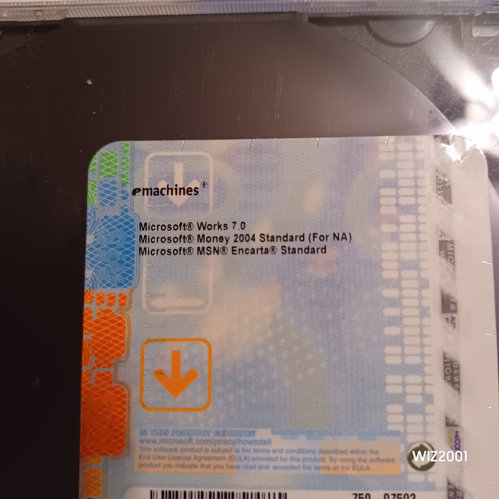 New Sealed Emachine T2896 Microsoft Works 7.0 & Money 2004 & Windows Encarta
