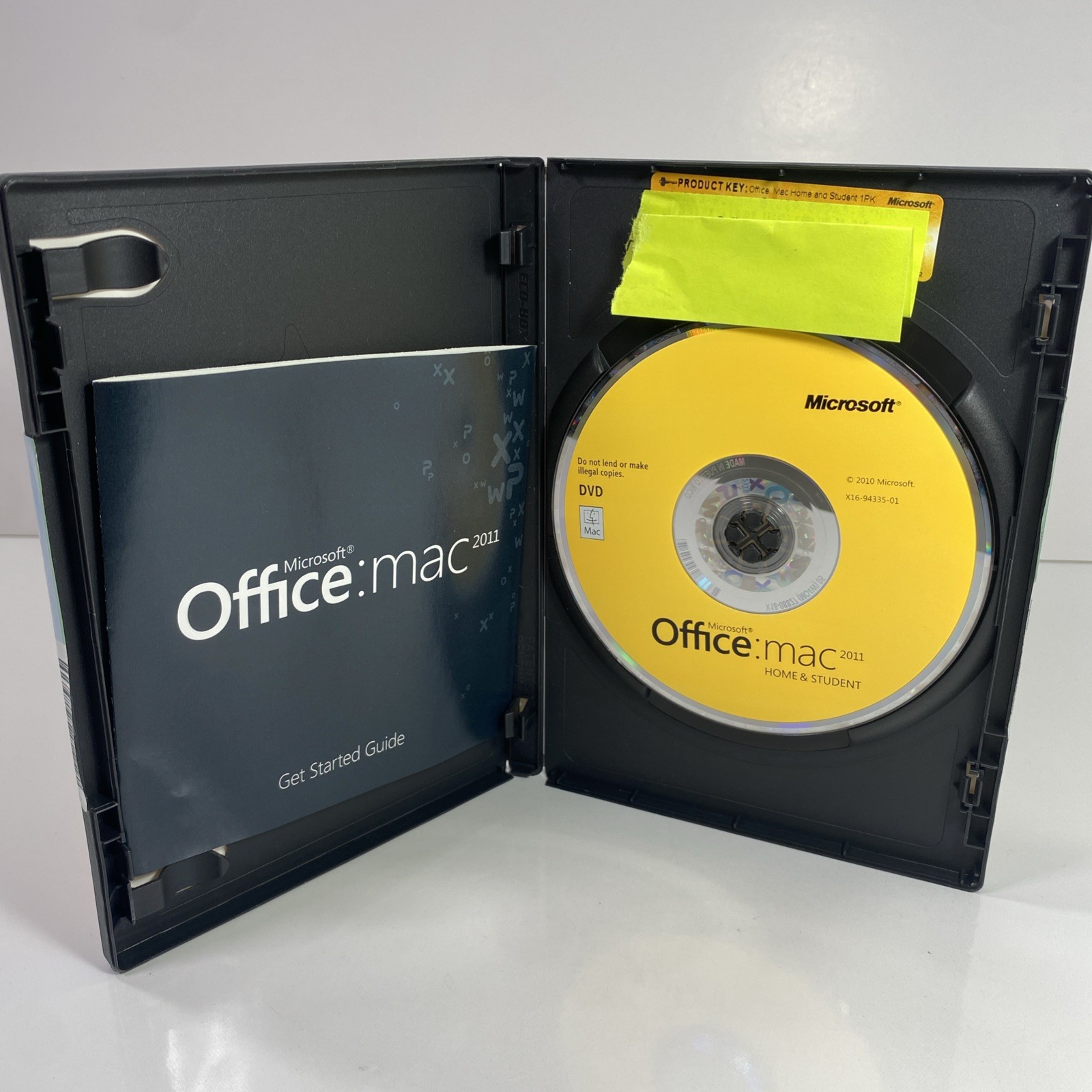 Microsoft Office: Mac 2011 W P X – Home and Student- Retail w/ Product Key