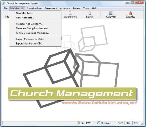 Church Management Software Professional Membership System; Church Facilities,…