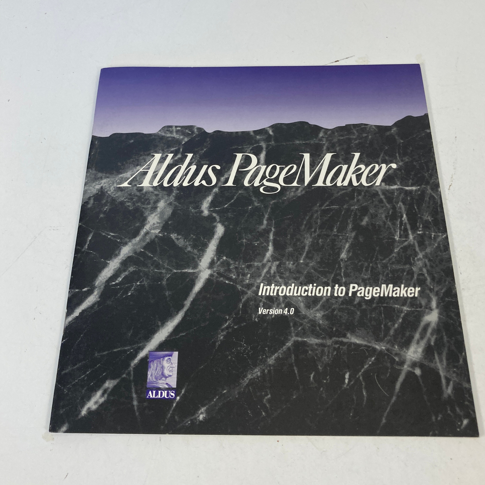 Aldus PageMaker Version 4.00 For Apple Macintosh 3.5″ Floppies 1990