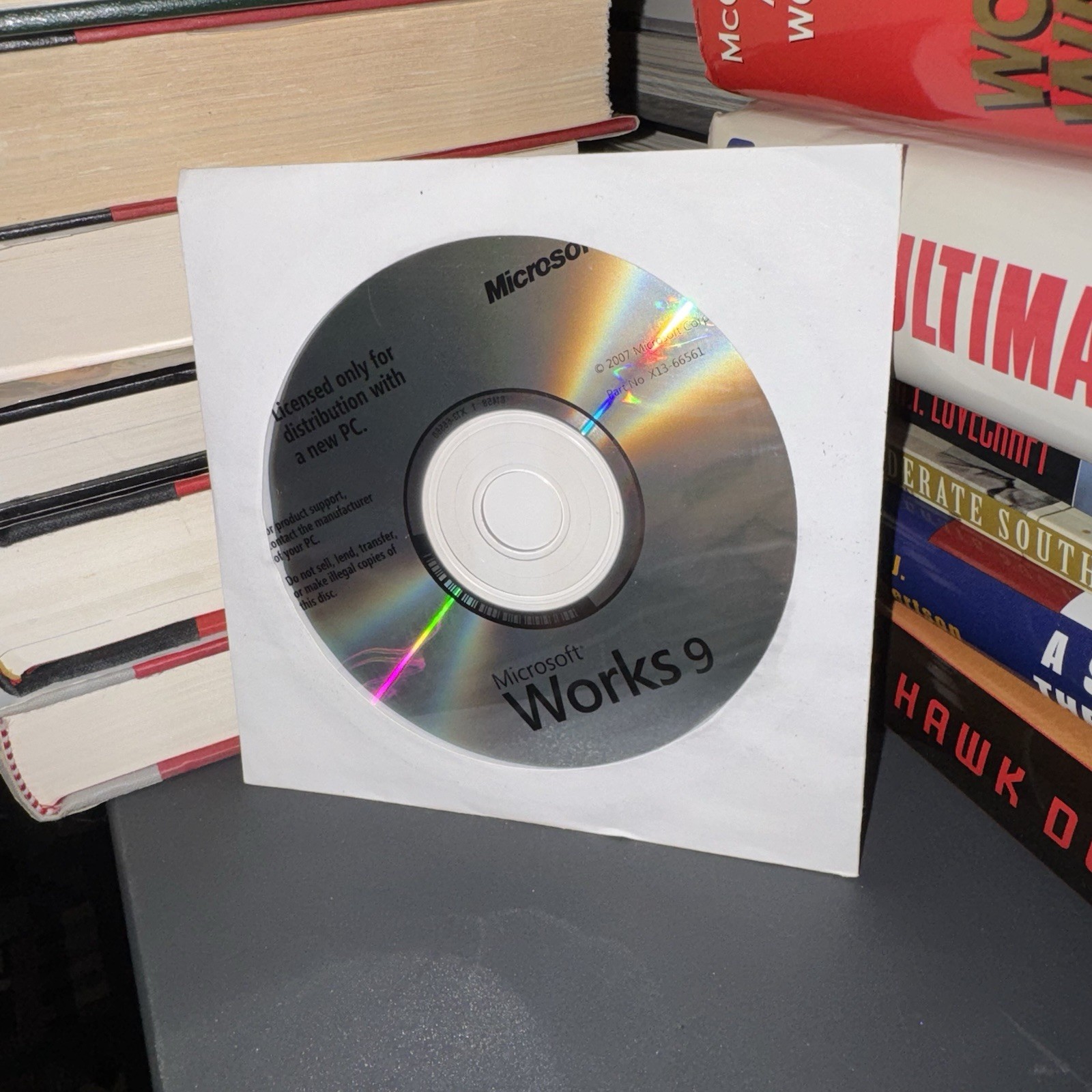 Microsoft Works 9 Installation CD 9.0 Dell Software Factory Sealed NEW SEALED