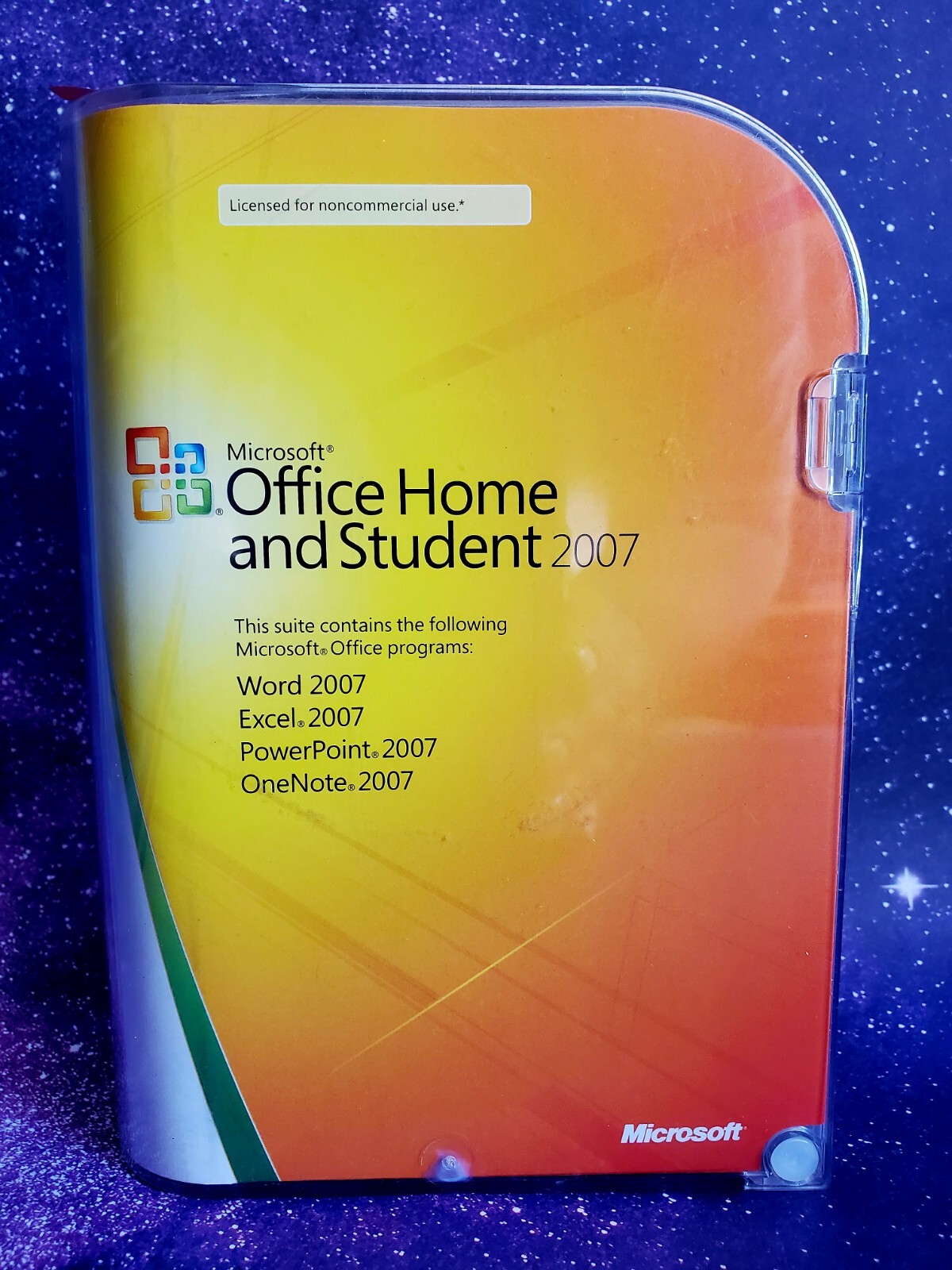 Microsoft MS Office 2007 Home & Student with Case and Product Key