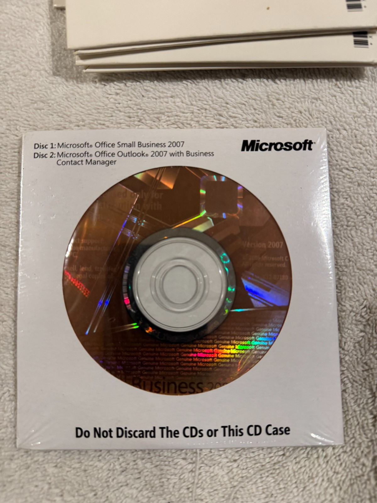 Microsoft Office Small Business 2007 with Outlook 2007 Business Contact MNGR