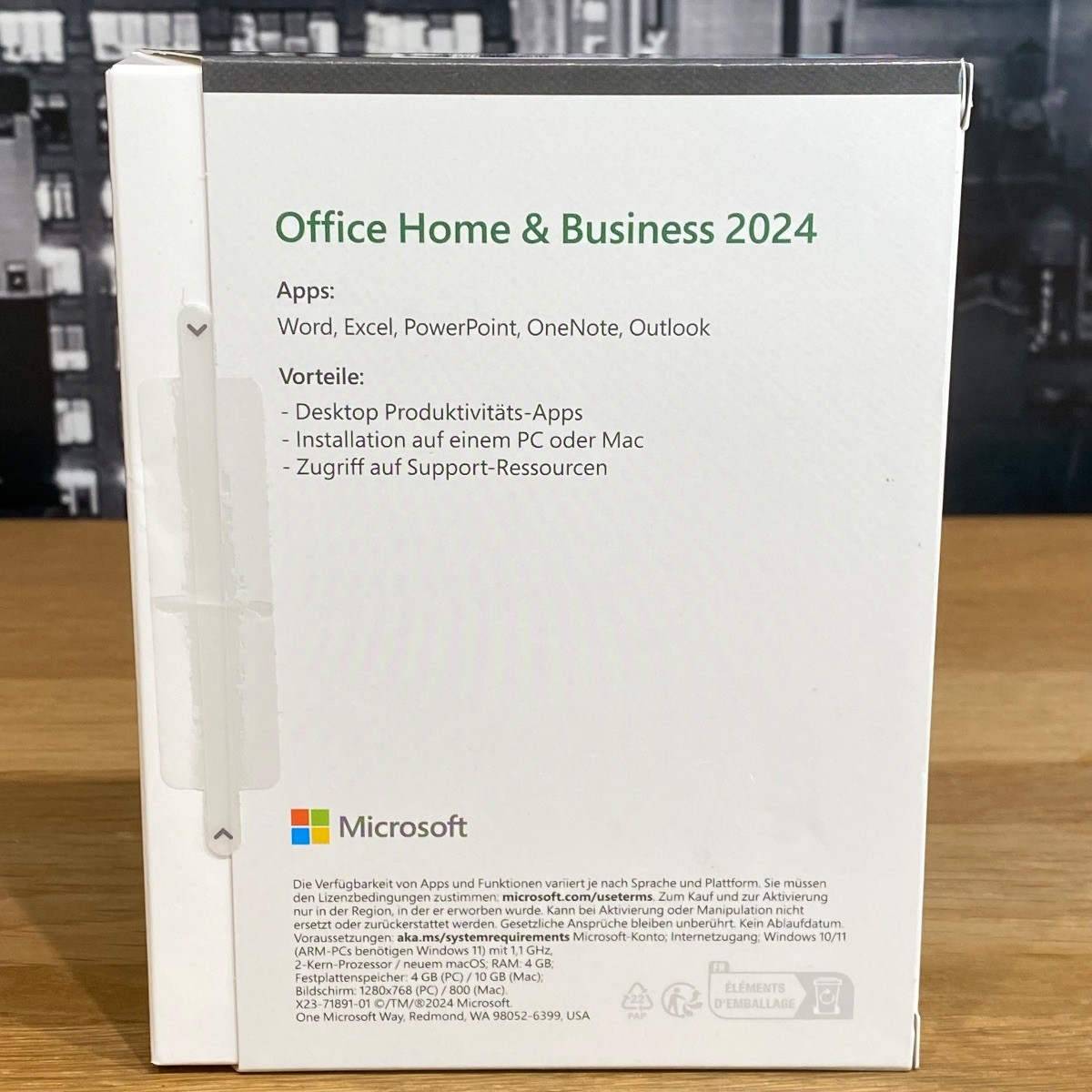 Microsoft Office Home Business 2024 German Lifetime Word Excel Outlook PC/Mac