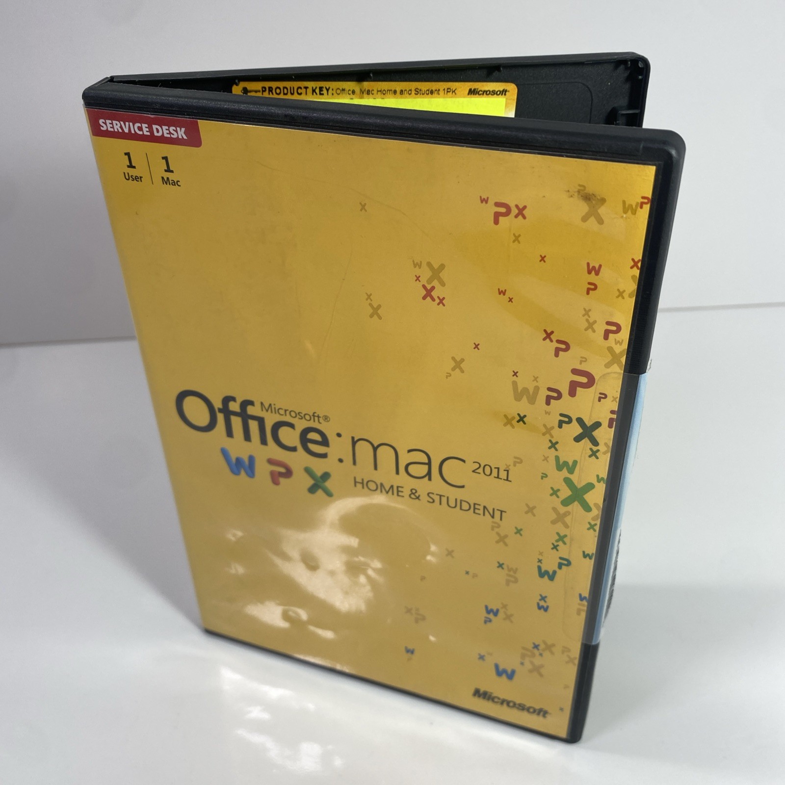 Microsoft Office: Mac 2011 W P X – Home and Student- Retail w/ Product Key