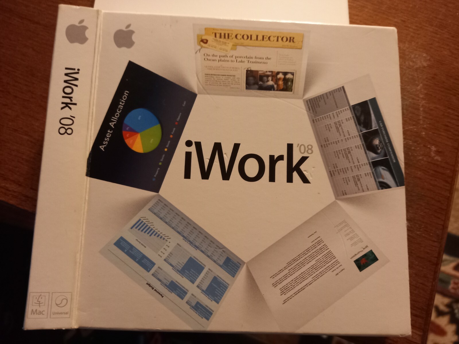 Apple iWork ’08 — Includes Keynote, Pages, Numbers – Retail-Boxed — FREE Ship