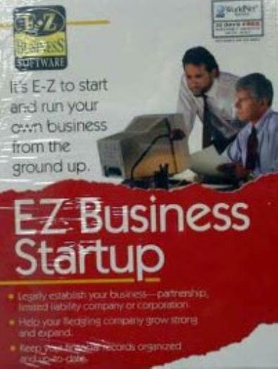 EZ Business Startup PC CD helps create company, documents financial records +
