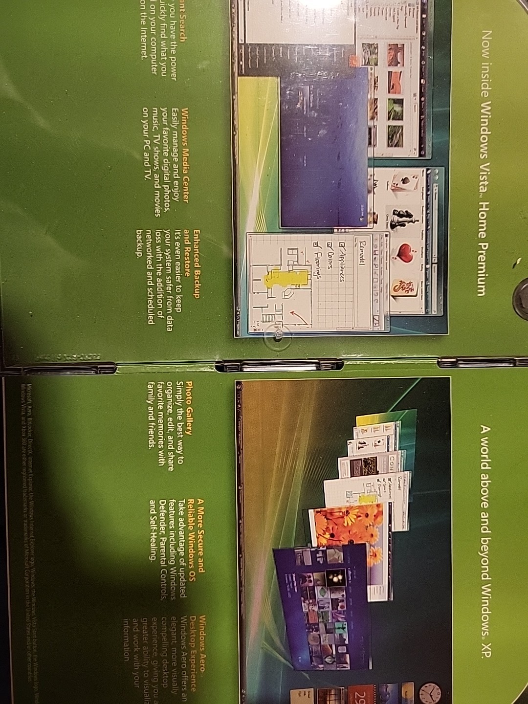 MICROSOFT Windows VISTA Home Premium UPGRADE 2007 w/ Product Key