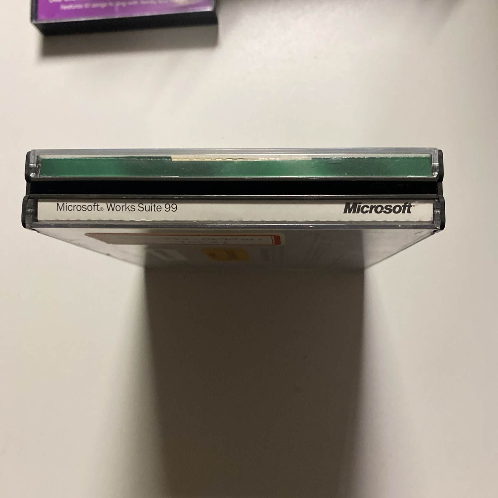 Microsoft Works Suite 99 Disc Set Vintage 4 Discs Pc Software excellent Cond.