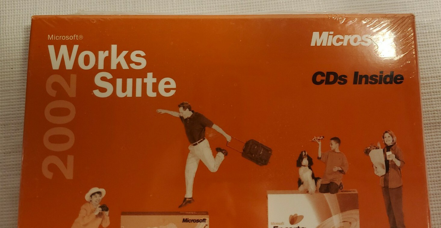 Microsoft Works Suite 2002 w/ Product Key