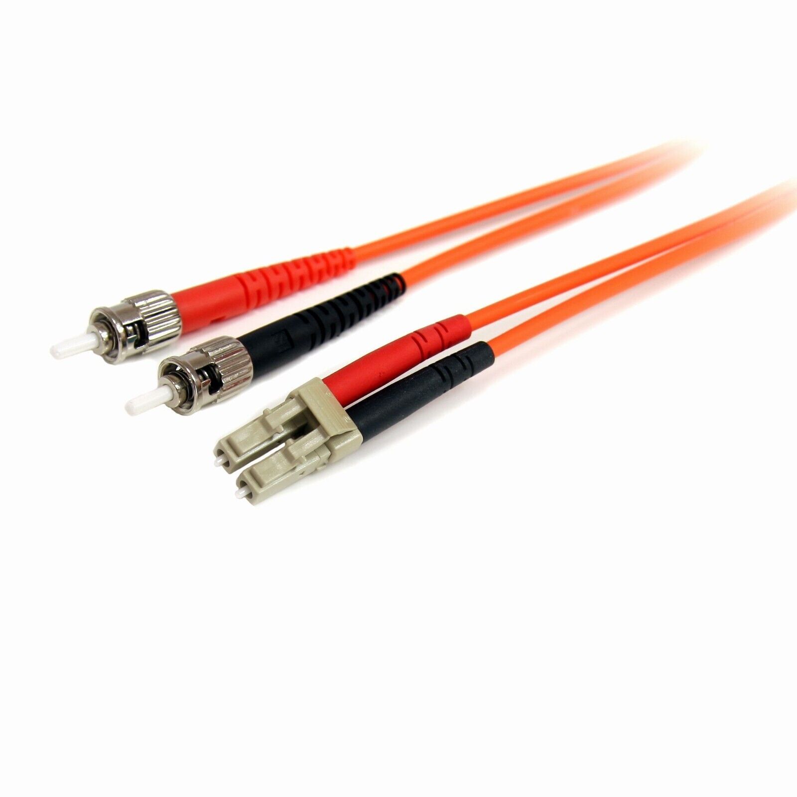 StarTech FIBLCST3 3M Fiber Optic Multimode Dup 62.5/125 LSZH Jumper LC/ST Cable