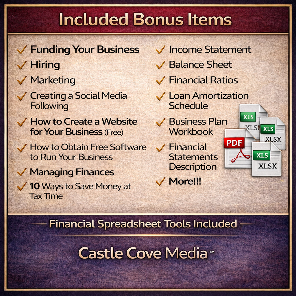 Home Security Business Plan on USB | Start Your Home Security Business Today!